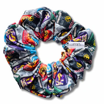 Oversized Bookish Scrunchie & Headbands (Various Designs)