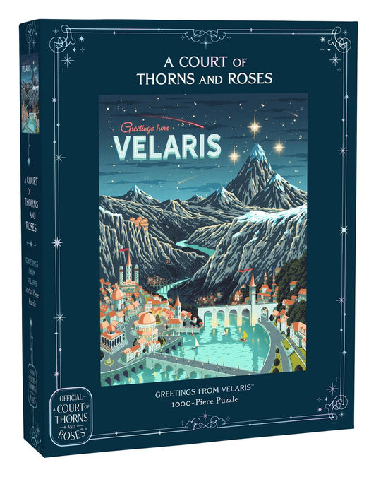 ACOTAR Official Greetings from Velaris 1000-Piece Puzzle
