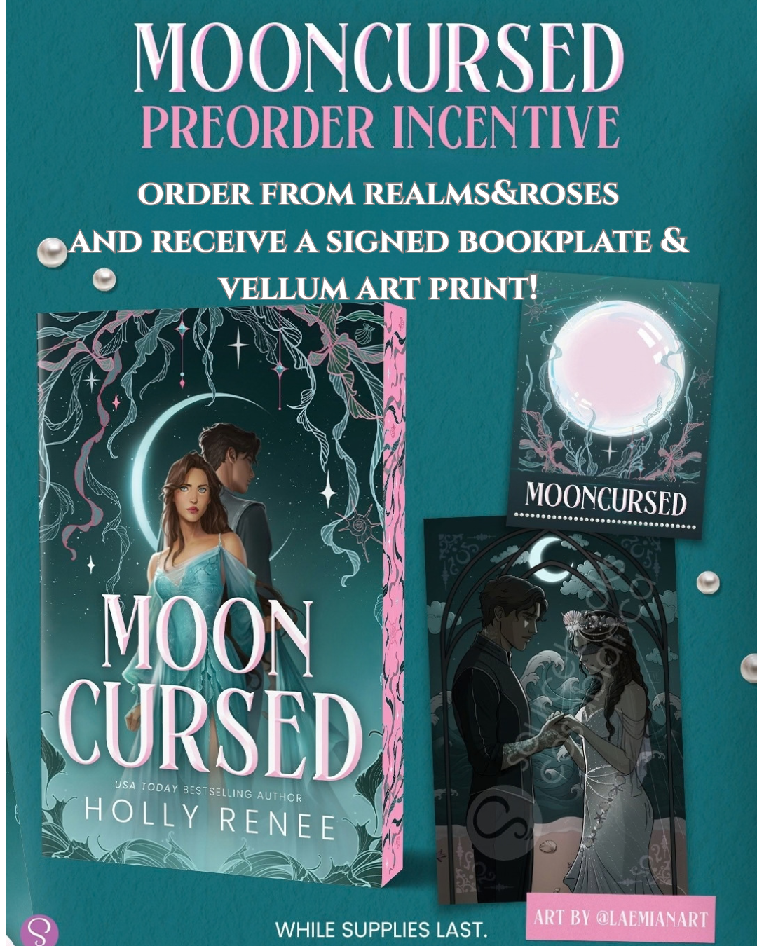 [Pre-Order] Mooncursed by Holly Renee (Deluxe Edition/Paperback)