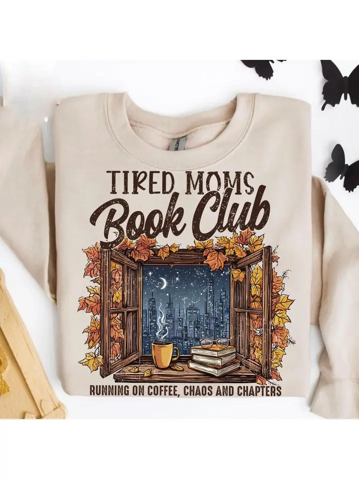 Tired Moms Book Club Unisex - Sweater