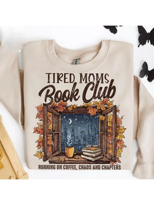 Tired Moms Book Club Unisex - Sweater