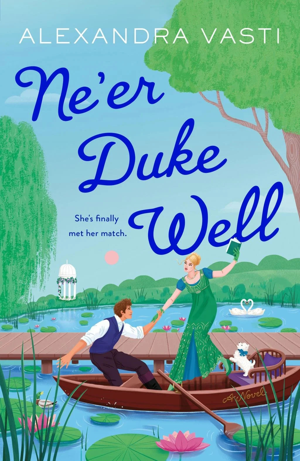 Ne'er Duke Well (Belvoir's Library #1) by Alexandra Vasti (Paperback)