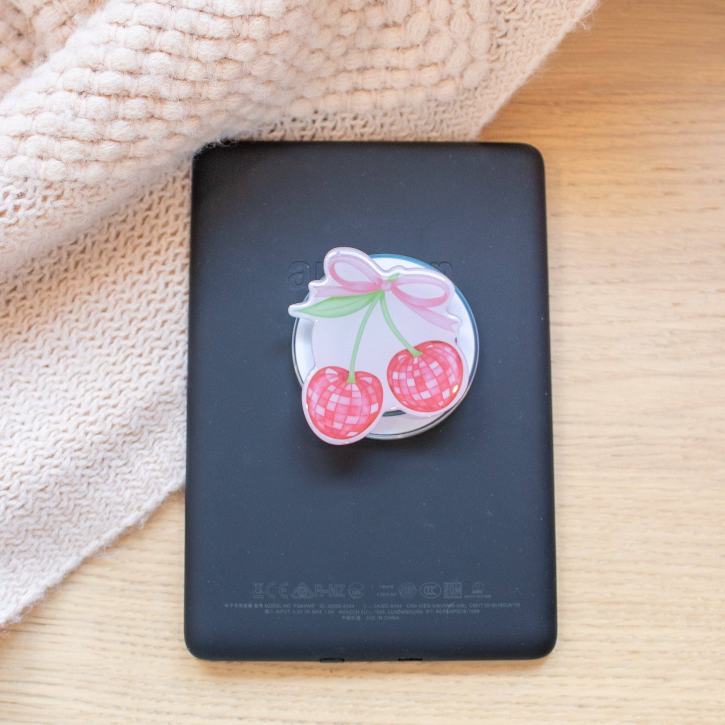 Disco Cherries (E-Reader/Phone Grip)