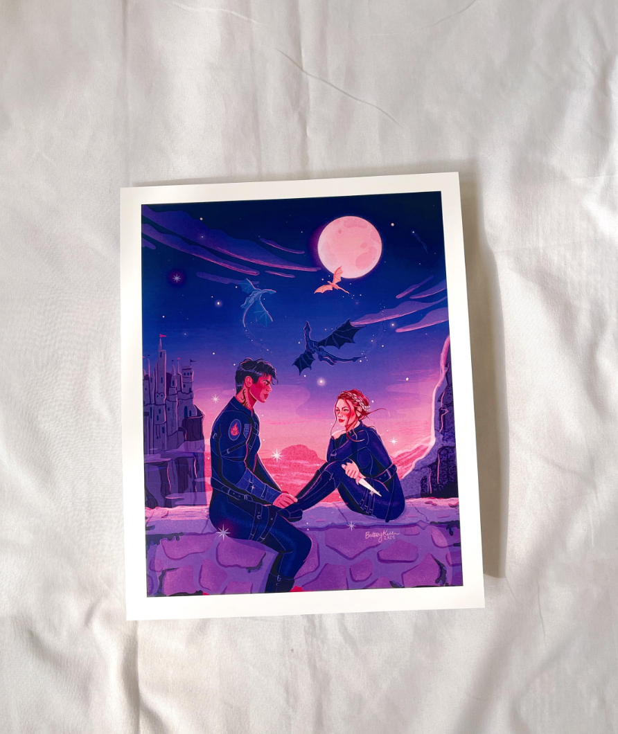 Fourth Wing Inspired (Art Print)