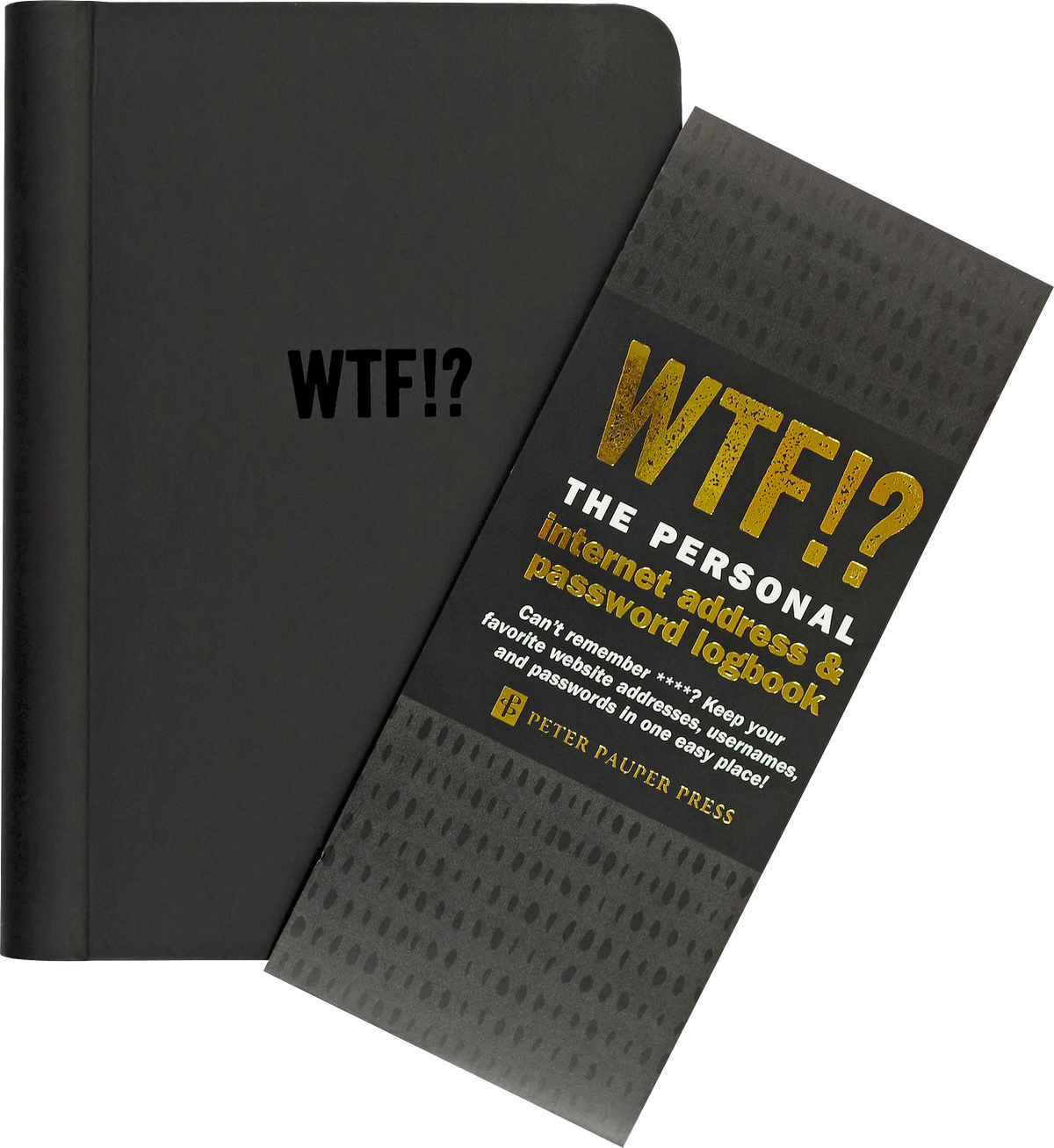 The Personal Internet Address & Password Organizer - WTF?