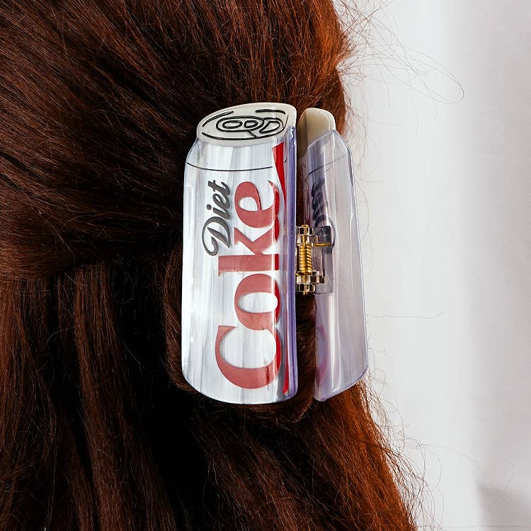 Diet Coke Can - Hair Claw Clips