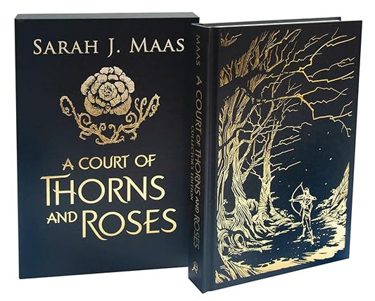 A Court of Thorns and Roses (ACOTAR #1) by Sarah J. Maas (Collector's Edition) (Hardcover)