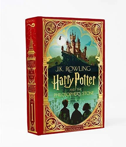 Harry Potter and the Philosopher's Stone (Harry Potter #1) (MinaLima Edition) by J.K. Rowling (Hardcover)