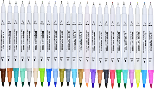 Studio Series Dual - Tip Pastel Markers (Set of 24)