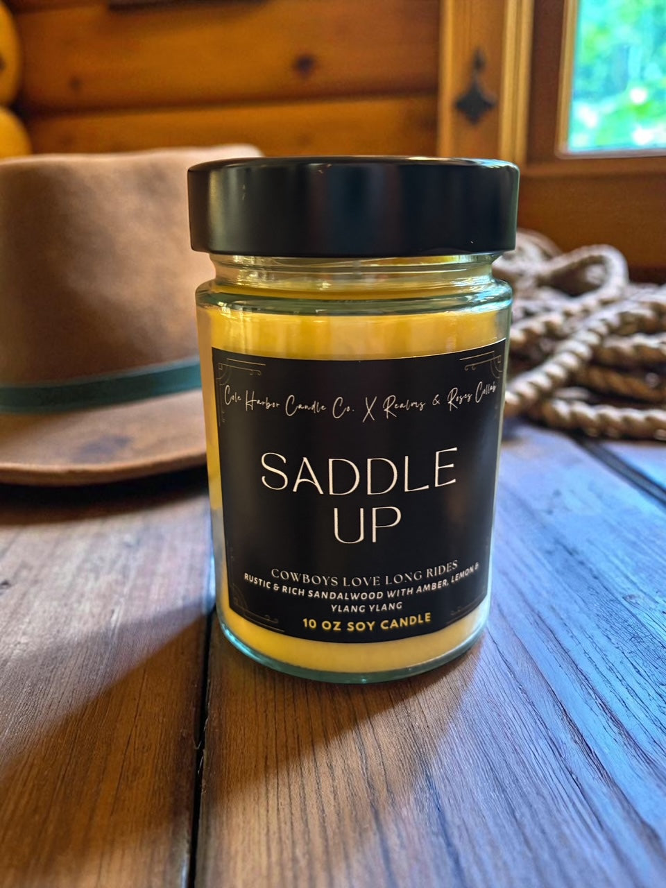Saddle Up - 10oz Soy Candle