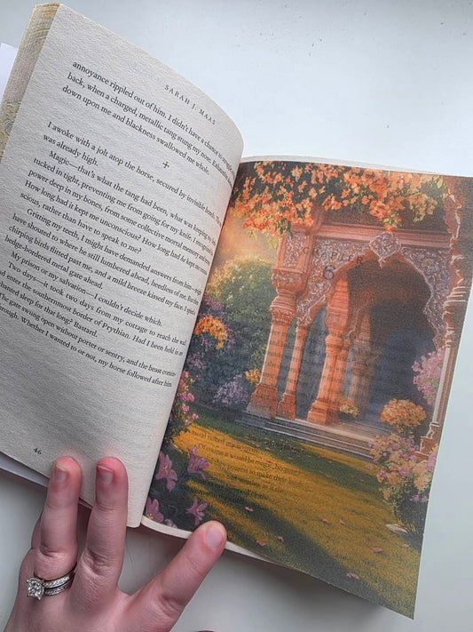 ACOTAR Inspired Page Overlays by Kristen Li Art (Fits US Paperback)