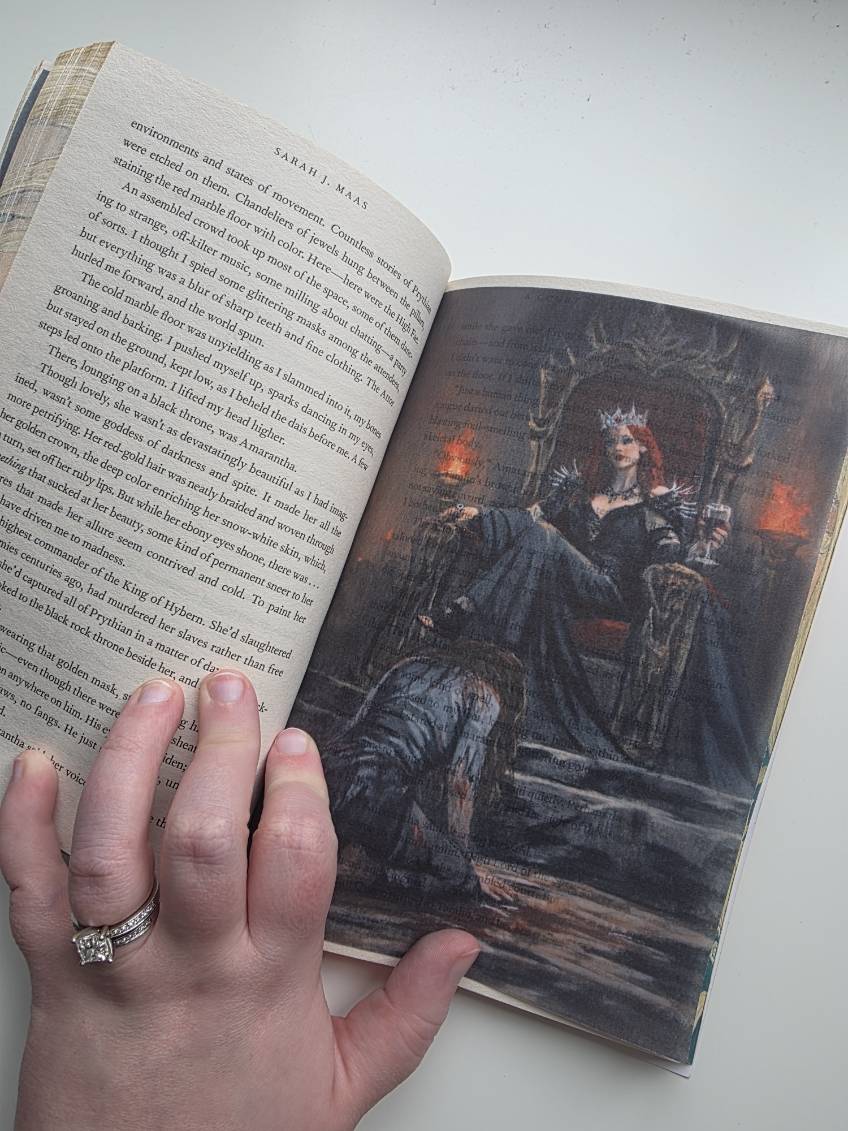 ACOTAR Inspired Page Overlays by Kristen Li Art (Fits US Paperback)
