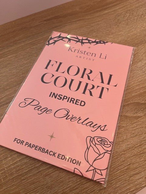 ACOTAR Inspired Page Overlays by Kristen Li Art (Fits US Paperback)