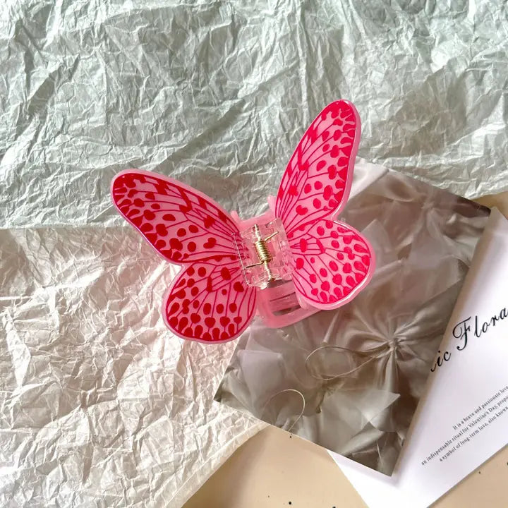 Butterfly - Hair Claw Clip