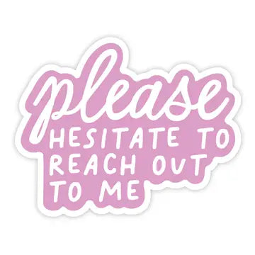 simple whimsy oversized vinyl sticker