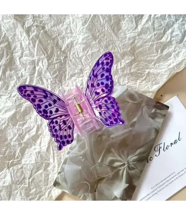 Butterfly - Hair Claw Clip