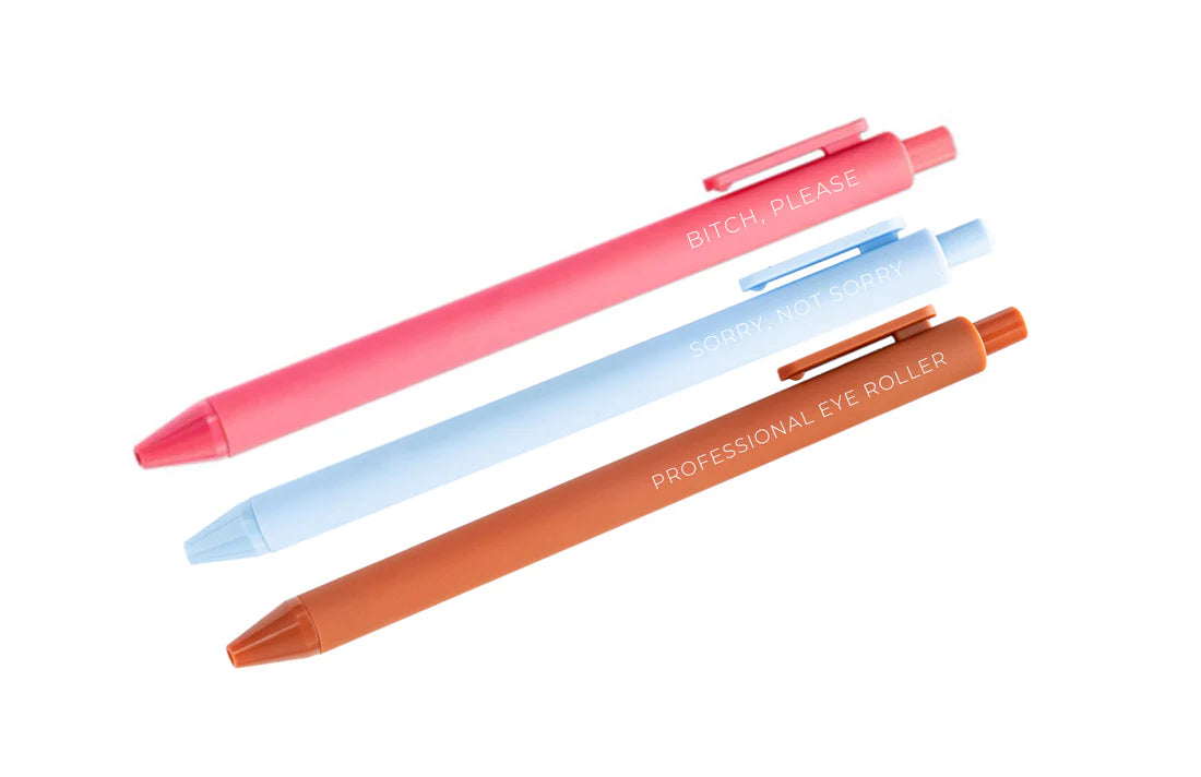 Resting Pen Face - Creativien Pen Set