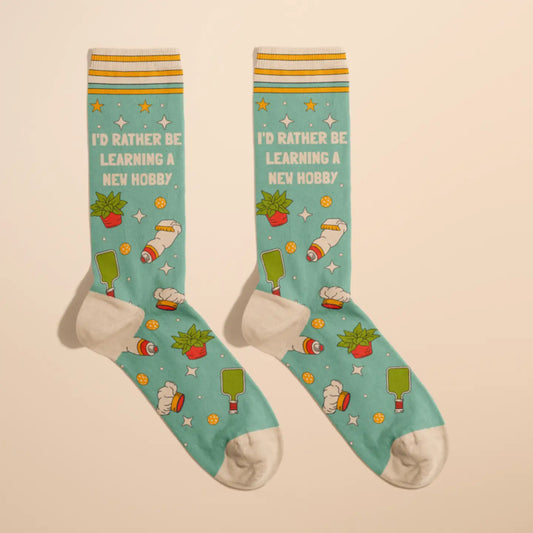 Rather Be Learning A New Hobby (Socks)